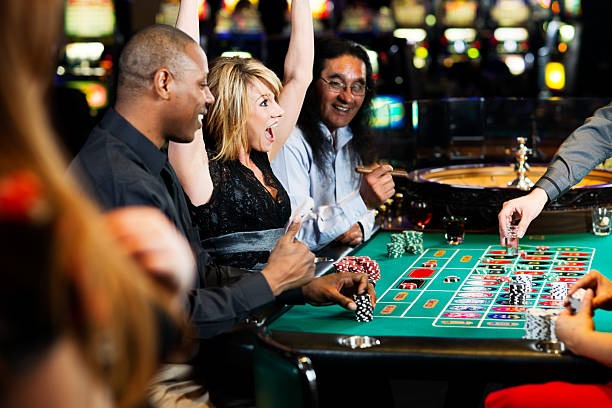 Live casino dealer table at mawar slot88